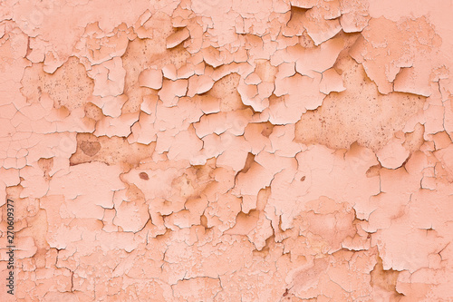 Photo Texture Of Old Concrete Wall With Fallen Off Pink Paint And Plaster