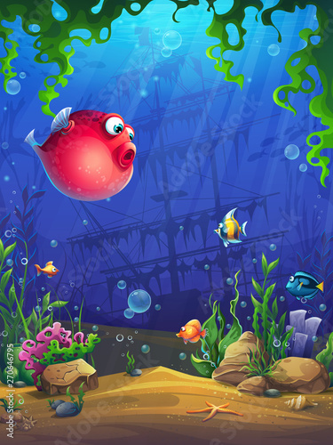 Download 80 Background Aquarium Animated Gratis Terbaik