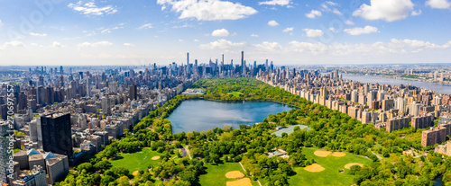 Fotomural Central Park aerial view, Manhattan, New York