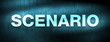 © Bluejayy - Scenario abstract blue banner background