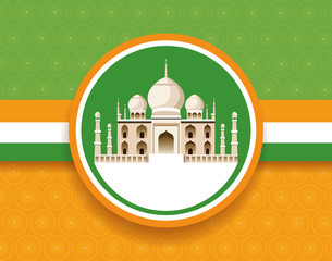 Sticker - India national monument building architecture