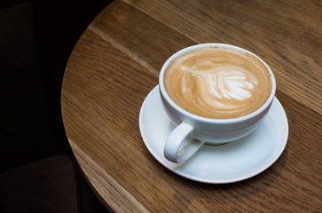 Cap of cappuccino.