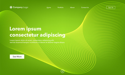 Asbtract background website Landing Page. Template for websites, or apps. Modern design. Abstract vector style.