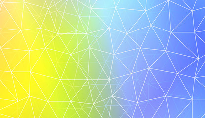 Pattern with abstract line in polygonal pattern with triangles style. For modern interior design, fashion print. Vector illustration. Creative gradient color.