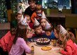 © .shock - happy young boy having birthday party