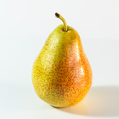 yellow pear on the table, fruit