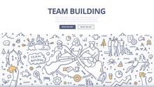 Team Building Doodle Concept