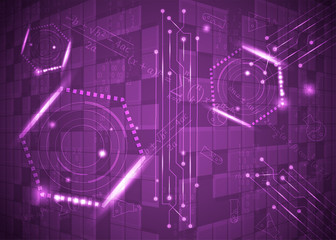 abstract background_10_of formulas, code, mathematical signs and boards, design concept of digital t