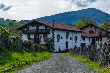 Wall Mural - Amaiur, Baztan Valley, Navarra, Spain