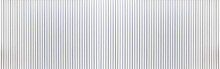 Panorama Of White Corrugated Metal Texture Surface Or Galvanize Steel Background