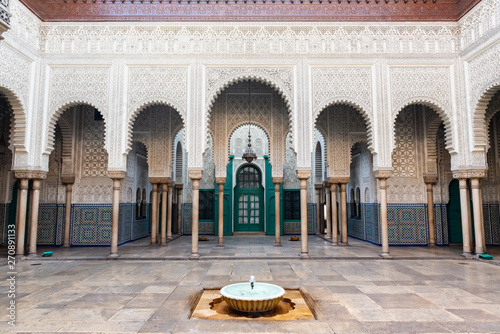 Fotomural Historical court of Casablanca - Mahkama du Pacha - Morocco