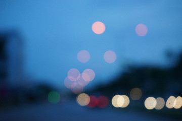 Abstract Light Bokeh Background