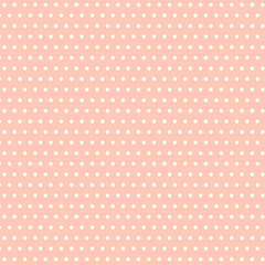 Poster - pink dotted background. retro realistic wallpaper. colorful geometric texture.