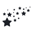 Sparkles Stars Icon.  Flat icon star symbol Vector Logo Template