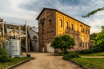 Wall Mural - Historic Folsom California Hydroelectric Powerhouse