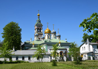 Wall Mural - The church of St. Nicholas at the Rogozhsky cemetery was built in 1864 by the architect Vasily Karneev. Russia, Moscow, May 2019.