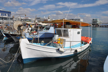 Wall Mural - The beautiful Old Port Limassol in Cyprus