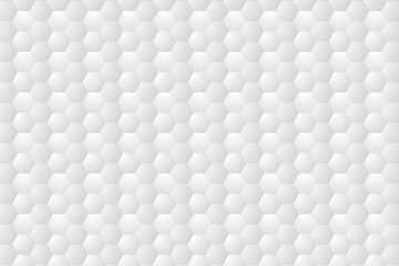 Poster - Abstract. Embossed Hexagon , honeycomb white Background. vector illustration eps10