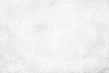 Wall Mural - grunge blank concrete wall white color for texture. vintage background