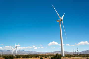 wind turbines