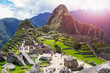 Machu Picchu, A UNESCO World Heritage Site in 1983. One of the New Seven Wonders of the World in Peru.