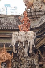 Sculptures In Wood , Thailand