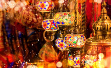 Traditional Light Lamp Shot From Dubai Gold And Spice Souk 