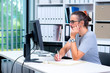 © Firma V - man is working in his office