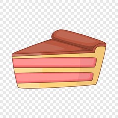 Wall Mural - Piece of cake icon. Cartoon illustration of piece of cake vector icon for web design