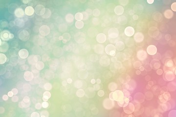 Wall Mural - Shiny bokeh with multi colors, Festive lights bokeh background, Bokeh light vintage background.