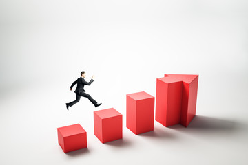 Aufkleber - Growth and success concept