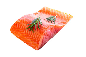 Wall Mural - salmon isolated