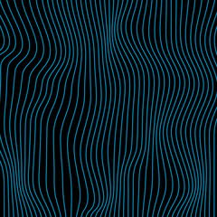 Poster - Wave background. Wave 3d. Abstract mesh background. Design for poster. Vector illustration.