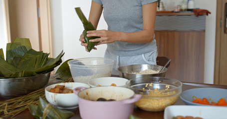 Sticker - Homemade rice dumpling for dragon boat festival