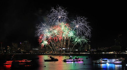 Pattaya international firework festival 2019