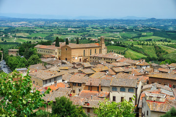 Wall Mural - San Gimignano in Tuscany