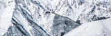 Fototapeta Tęcza - New Zealand Mountain Range Landscape, Snow Capped Mountains, Winter Landscape