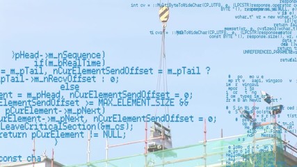 Poster - Program codes and construction lifting machine