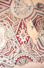 Poster - Ancient natural stone tile mosaics, Madaba, Jordan