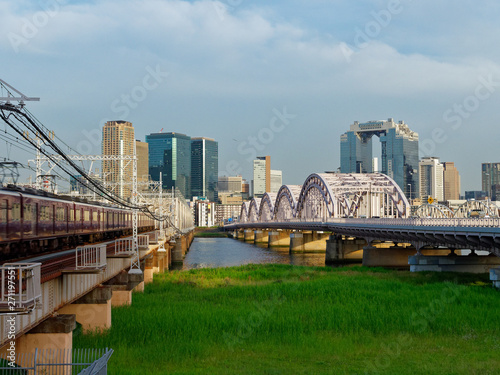 阪急新淀川橋梁と十三大橋 大阪キタの街並み Buy This Stock Photo And Explore Similar Images At Adobe Stock Adobe Stock 阪急新淀川橋梁と十三大橋 大阪キタの街並み Buy This Stock Photo And Explore Similar Images At Adobe Stock Adobe Stock