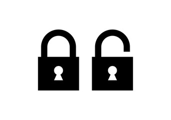 Fototapete - Lock icon. Encryption icon. Security symbol. Secure. Private