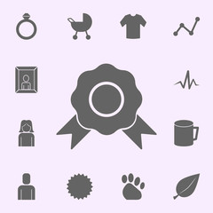 Poster - prize bow icon. web icons universal set for web and mobile