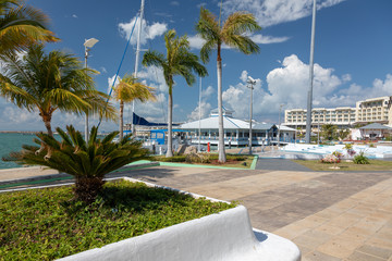 Canvas Print - Marina von Varadero auf Kuba