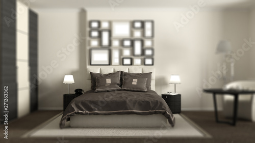 Interior Design Depth Of Field Contemporary Hotel Bedroom