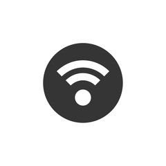Fototapete - Wifi icon vector. Wifi signal sign modern web icon. wireless logo design inspiration