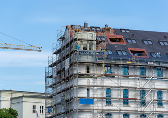 Wall Mural - modern building under construction