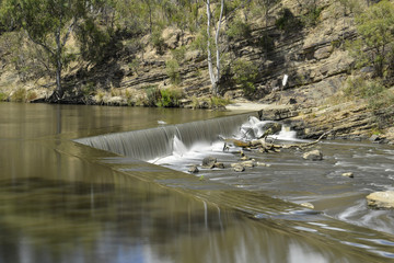 Dight Falls in Melbourne, Australia