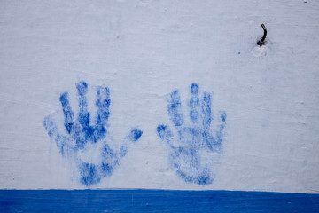 The blue city of Chefchaouen, Morocco is fascinating to visit. The Medina is on a steep hill so there's all sorts of interesting architecture to match the environment