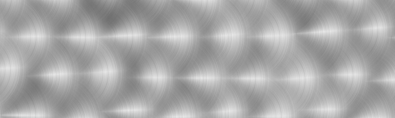 Brushed monochrome metal surface. Texture of metal. Wide image