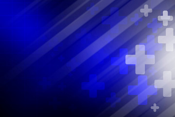 Wall Mural - health abstract background, the graph and signal on blue abstract background